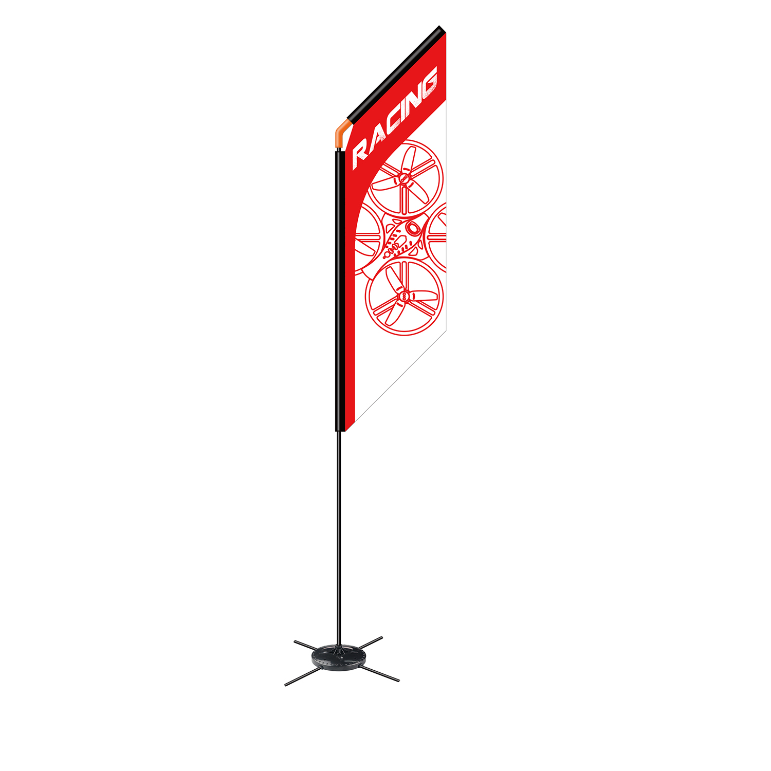 Drone Racing Gate - Dron FPV Racer Flag Quad Whoop