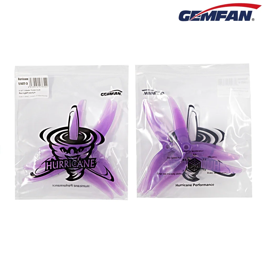 10 Par (10CW + 10CCW) Gemfan J – Drone Racing Propeller recenzja i cena